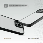 CASE SOLO FOR IPHONE 16 PRO - BLACK - برند لِوِلو Levelo - تصویر 4