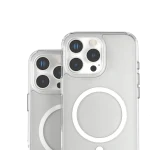 کیس پاک کننده MAGSAFE CLARA برای آیفون 16 PRO MAX - CLEAR - برند لِوِلو Levelo - تصویر 2