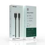 کابل USB-A TO MICRO PVC 2M - مشکی - برند گرین لاین Green lion - تصویر 2