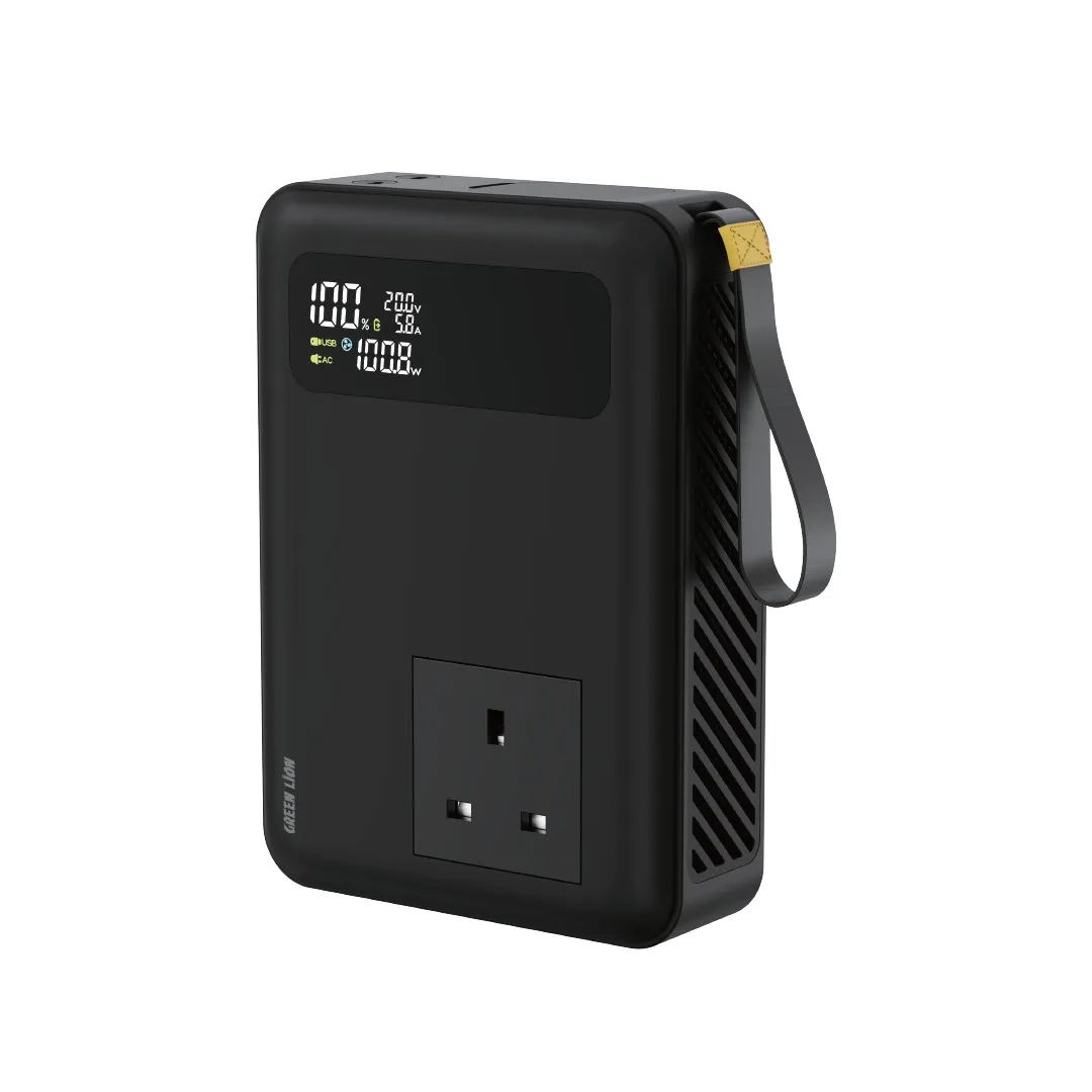Green Lion Power Vault 270W 30000mAh Power Bank پاوربانک گرین لاین مدل GNPVU270W30 ظرفیت 30000 میلی آمپر