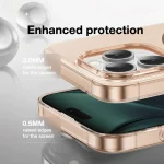 CASE MAGSAFE DELGADO برای iPhone 16 PRO MAX - COPER GOLD - برند گرین لاین Green lion - تصویر 5
