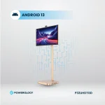 تبلت ANDROID 32 اینچی UHD 60 هرتزی با پایه 8 + 128 گیگابایت - طلایی - برند پاورولوژی Powerology - تصویر 7
