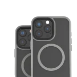 قاب ماتئو با دستگیره پایه پایین برای آیفون 16 PRO - خاکستری - برند لِوِلو Levelo - تصویر 5