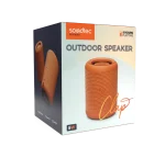 اسپیکر بلوتوث قابل حمل SOUNDTEC ضد آب IP65 - نارنجی - برند پرودو Porodo - تصویر 3