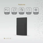 پاوربانک قابل حمل 5000MAH ورمونت با جای کارت و مگنتیک داخلی - برند لِوِلو Levelo - تصویر 3