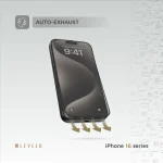 محافظ صفحه نمایش 2.5 بعدی SILK PRINT SILICONE EDGE PRIVACY SREEN FOR IPHONE 16 PL - برند لِوِلو Levelo - تصویر 2