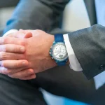 RAYTONA SMART WATCH BLUE DIAL + بند سیلیکونی - برند پرودو Porodo - تصویر 14