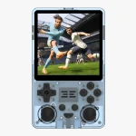 کنسول بازی شفاف 4 اینچی IPS با وضوح بالا 64G 500MAH- BLUE - برند پرودو گیمینگ Porodo gaming - تصویر 2