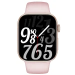 MAGNIFICO AMOLED SMART WATCH PRO با صفحه طلایی و بند دوگانه (سیلیکونی) - برند پرودو Porodo