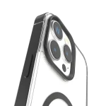CLAIRE با قاب سپر آلومینیومی برای iPhone 16 PRO - مشکی - برند لِوِلو Levelo - تصویر 5