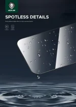 محافظ صفحه 9H استیو مات برای آیفون 15 PRO MAX - CLEAR - برند گرین لاین Green lion - تصویر 7