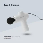 تفنگ ماساژ صورت با 4 سر قابل تعویض - سفید - برند پرودو Porodo - تصویر 5