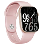 MAGNIFICO AMOLED SMART WATCH PRO با صفحه طلایی و بند دوگانه (سیلیکونی) - برند پرودو Porodo - تصویر 2