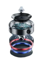 AUTO ELECTRIC SUCCTION 360 Rotable Magnetic Mount - مشکی - برند پرودو Porodo - تصویر 4