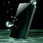 9H STEVE PRIVACY FULL GLASS Screen Protector for iPhone 16 PROMAX - BLACK - برند گرین لاین Green lion - تصویر 17