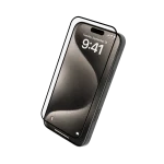 محافظ صفحه نمایش 2.5D SILK PRINT SILICONE EDGE HD برای IPHONE 16 PRO - CL - برند لِوِلو Levelo - تصویر 5
