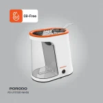 پاپ کورن ساز مخزن جداشدنی LIFETSYLE 1200W - سفید و نارنجی - برند پرودو Porodo - تصویر 15