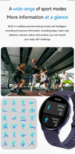 ساعت هوشمند GT-FIT - آبی - برند گرین لاین Green lion - تصویر 14