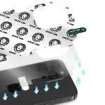 بسته 4 در 1 دیفندر برای آیفون 15 - شفاف - برند گرین لاین Green lion - تصویر 4