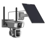 4G/WIFI 10X زوم 2MP+2MP 360° دوربین همه کاره نهایی - مشکی - برند پاورولوژی Powerology - تصویر 2