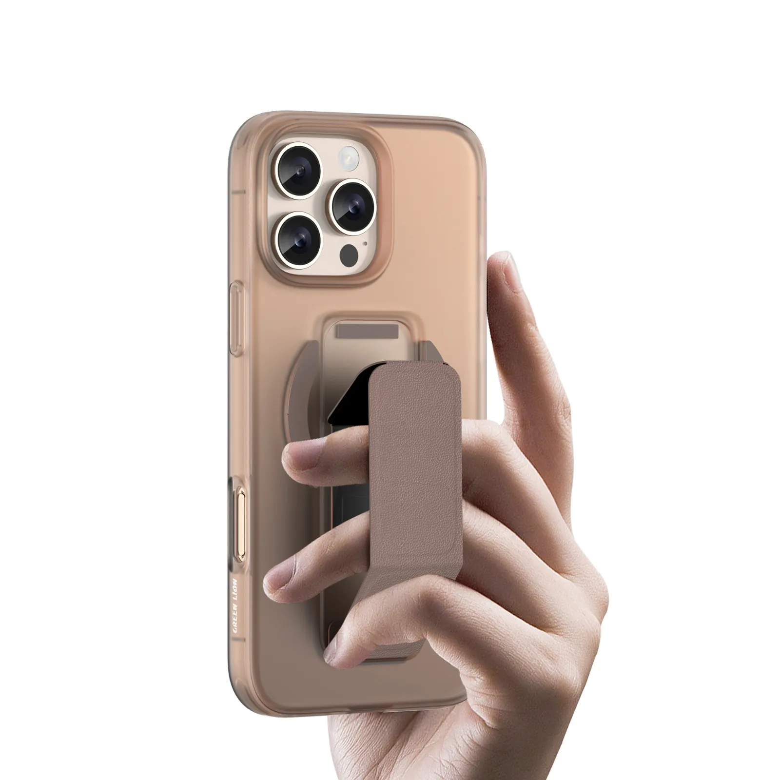 کیف GRIP 360 MAGSAFE برای آیفون 16 PRO - DESERT - برند گرین لاین Green lion کیف GRIP 360 MAGSAFE برای آیفون 16 PRO - DESERT - برند گرین لاین Green lion - تصویر 1