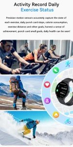 ساعت هوشمند GT-FIT - آبی - برند گرین لاین Green lion - تصویر 7