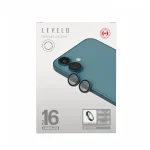 محافظ لنز دوربین DUO PRO برای iPhone 16/16 PLUS - سبز - برند لِوِلو Levelo - تصویر 3