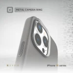 قاب سیلیکونی مایع IRIS MAGSAFE برای آیفون 16 PRO - خاکستری - برند لِوِلو Levelo - تصویر 7