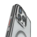 کیف ELIO PC با پایه حلقه دوربین برای iPhone 16 PRO MAX- SILVER - برند لِوِلو Levelo - تصویر 7