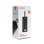شارژر فوق سریع دو جهته 130 واتی 20000MAH با 100 سانتی متر قابل جمع شدن - برند پرودو Porodo - تصویر 4