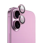 لنز دوربین HD PLUS برای IPHONE 16/16PLUS - PINK - برند گرین لاین Green lion