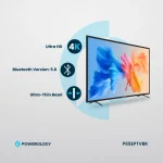تلویزیون اندروید 65 اینچ ضد انفجار 4K - مشکی - برند پاورولوژی Powerology - تصویر 2