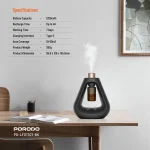خوشبو کننده و بخور هوشمند پرودو مدل PD-LFST107 رنگ مشکی
