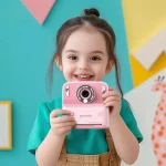 LIFESTYLE KIDS PRINT CAMERA 1000MAH- PINK - برند پرودو Porodo - تصویر 6