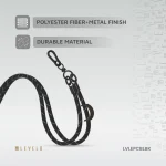 EVERLY PHONE CROSSBODY LANYARD - BLACK - برند لِوِلو Levelo - تصویر 7