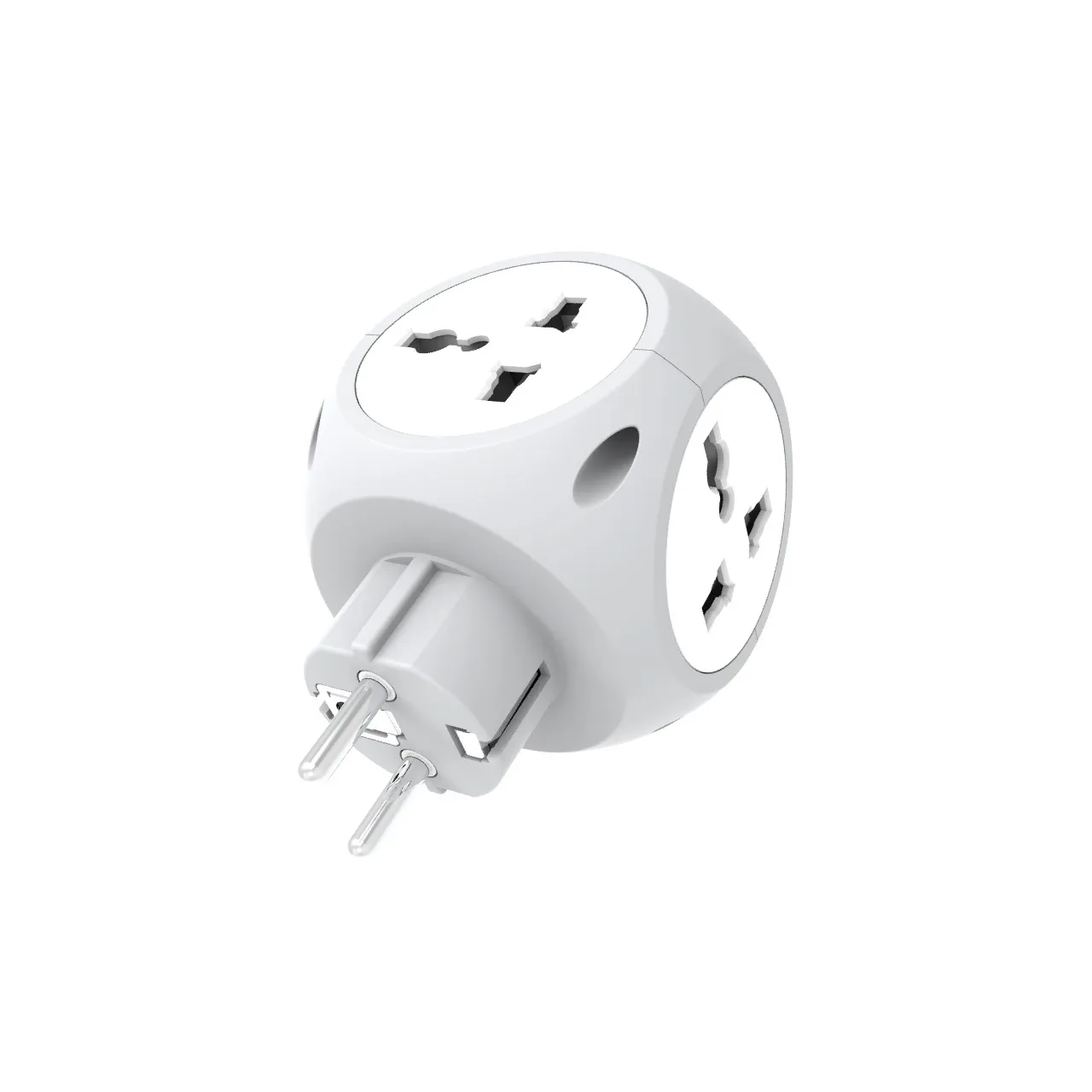 آداپتور مسافرتی MULTIPORT EU 4W - WHITE - برند گرین لاین Green lion آداپتور مسافرتی MULTIPORT EU 4W - WHITE - برند گرین لاین Green lion - تصویر 1