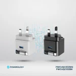 شارژر دو پورت GAN PD35W با کابل جمع شونده - سفید - برند پاورولوژی Powerology - تصویر 11