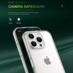 CRYSTAL CLEAR CASE IPHONE 16 PLUS - CLEAR - برند گرین لاین Green lion - تصویر 3