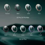 لنز دوربین HD PLUS برای IPHONE 16/16PLUS - TEAL - برند گرین لاین Green lion - تصویر 7