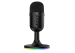 میکروفون OMNI Stream با پایه چراغ RGB 1.7M PVC CABLE ANC - BLACK - برند پرودو گیمینگ Porodo gaming - تصویر 2