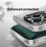 مات MAGSAFE IPHONE 16 PRO - BLACK TITANIUM - برند گرین لاین Green lion - تصویر 6