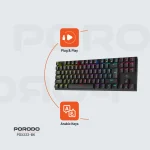 کیبورد گیمینگ پرودو مدل PDX222 - تصویر 7