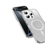 CASE MAGSAFE ULTRA CLEAR FOR IPHONE 16 PRO - CLEAR - برند گرین لاین Green lion - تصویر 4