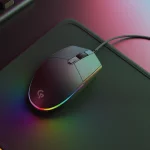ماوس 7200 DPI RAINBOW - BLACK - برند پرودو گیمینگ Porodo gaming - تصویر 4