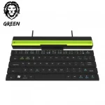 صفحه کلید بی سیم چند منظوره سبز (عربی / انگلیسی) - مشکی - برند گرین لاین Green lion - تصویر 3
