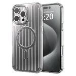 CASE MAGSAFE CABIN FOR IPHONE 16 PRO MAX - SILVER - برند لِوِلو Levelo - تصویر 4