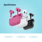 BLUE AIRPODS PRO2 - صورتی - برند پرودو Porodo - تصویر 3