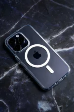 محفظه شفاف MAGSAFE CLARA برای iPhone 14 PRO (6.1 اینچ) - بنفش - برند لِوِلو Levelo - تصویر 2