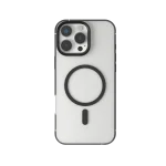 CLAIRE با قاب سپر آلومینیومی برای iPhone 16 PRO - مشکی - برند لِوِلو Levelo