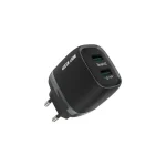 GREEN 2USB 2.4A Chargers + USB-IPH CABLE 1M EU Plug سبز تیره - برند گرین لاین Green lion